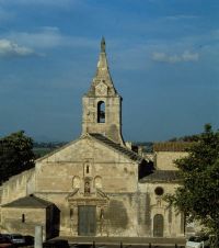 Visite de l'église Notre Dame de la Major. Le samedi 26 novembre 2011 à Arles. Bouches-du-Rhone. 